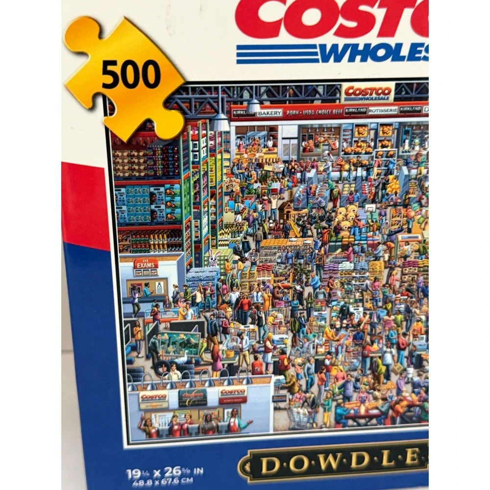 Dowdle Costco Wholesale The Treasure Hunt 500 Piece Jigsaw Puzzle Eric Dowdle